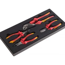 Module mousse 1/3 de 4 pinces isolées 1000 V SAM OUTILLAGE