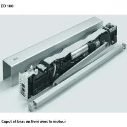 Moteur - opérateur ouvre-porte automatique - force 2 à 4 - ED 100 DORMAKABA