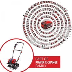 Motobineuse électrique Pro - GP-CR 36/45 Li E BL- Solo - Power X-Change EINHELL PROFESSIONAL