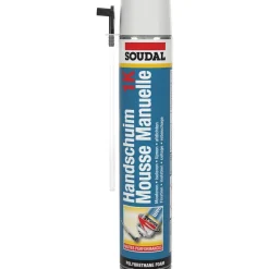 Mousse polyuréthane expansive - en aérosol - 750 ml - Soudafoam 1K SOUDAL