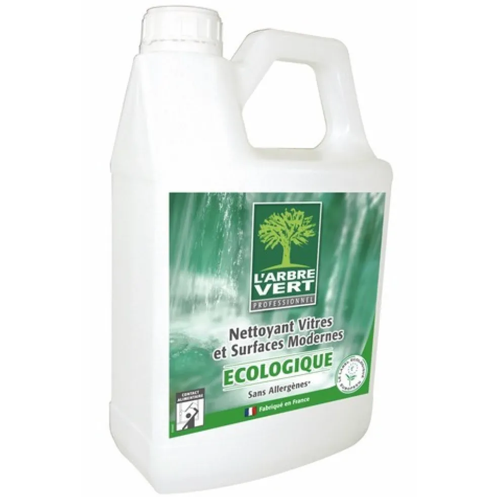 Nettoyant vitres et surfaces modernes écologique ARBRE VERT