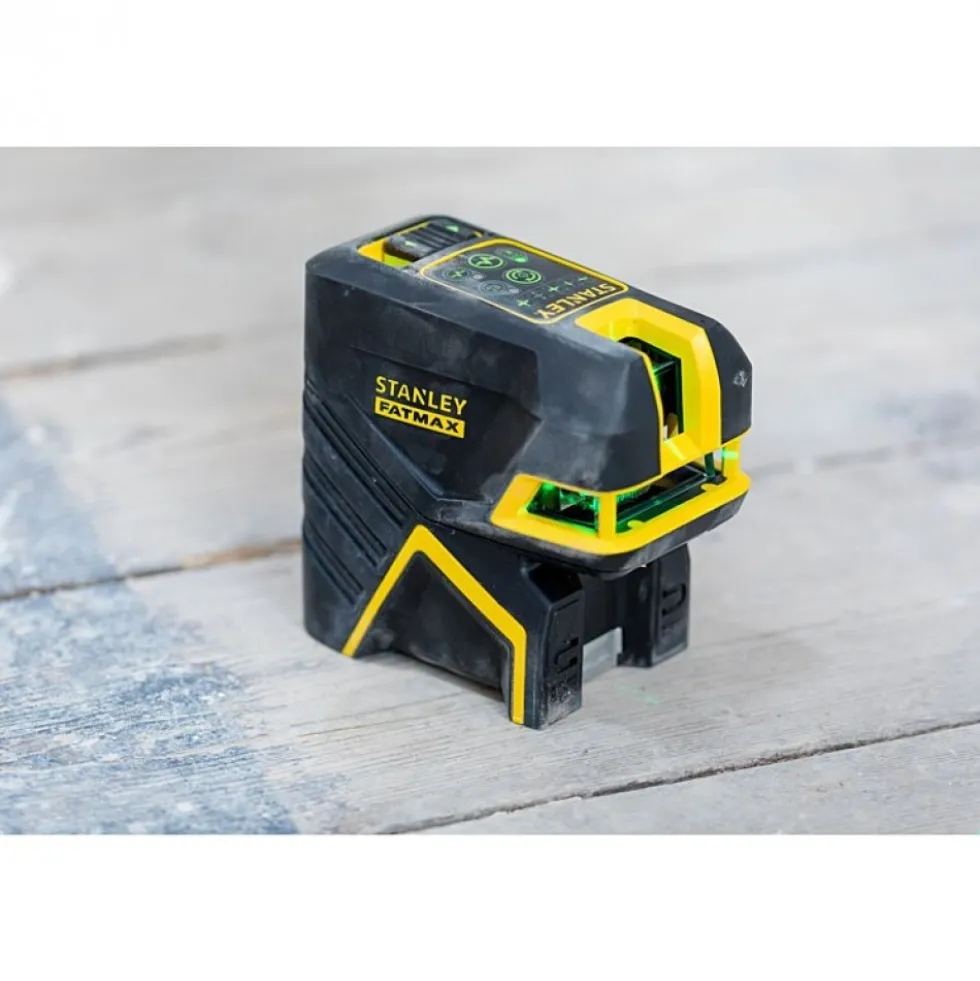 Niveau laser croix + 5 points - vert Fatmax - SCPG5- FMHT77598-1 STANLEY