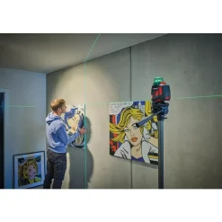 Niveau laser croix - portée 40 mètres - TE-LL 360 G EINHELL