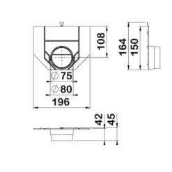 Obturateur en Polypropylène - Caniveaux Self 100 et self 200 ACO