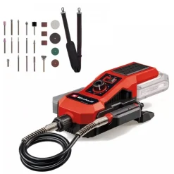 Outil de meulage et de gravure TE-MT 18/34 Li Solo + kit d'accessoires EINHELL