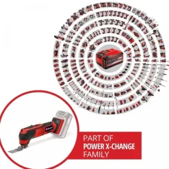 Outil multifonctions sans fil TE-MG 18/1 Li - Solo - Power X-Change EINHELL