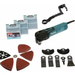 Outil multifonctions 320 W + kit d'accessoires - TM3010CX3J MAKITA