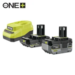 Pack 2 batteries 18V ONE+™ 2,0/4,0Ah et chargeur 2,0 A - RC18120A-242X RYOBI