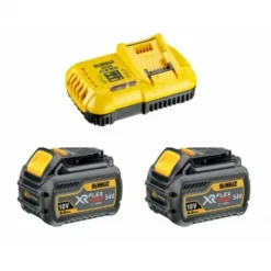 Pack chargeur + 2 batteries XR FLEXVOLT 18/54 V DEWALT