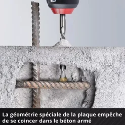 Pack de 7 forets SDS Plus - diamètre 6/8/10/12/14 mm EINHELL