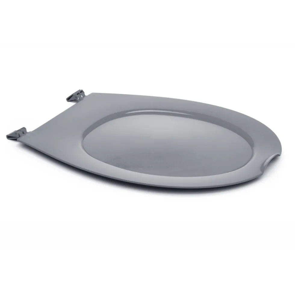 Pack Lunette et Abattant WC clipsable - Gris PAPADO