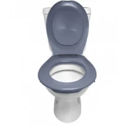Pack Lunette et Abattant WC clipsable - Gris PAPADO
