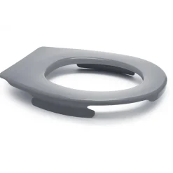 Pack Lunette et Abattant WC clipsable - Gris PAPADO