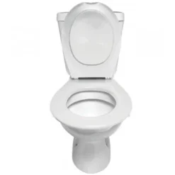 Pack Lunette et Abattant WC clipsable - 100 % hygiénique - Blanc PAPADO