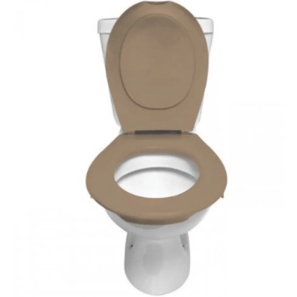 Pack Lunette et Abattant Wc clipsable - Beige PAPADO