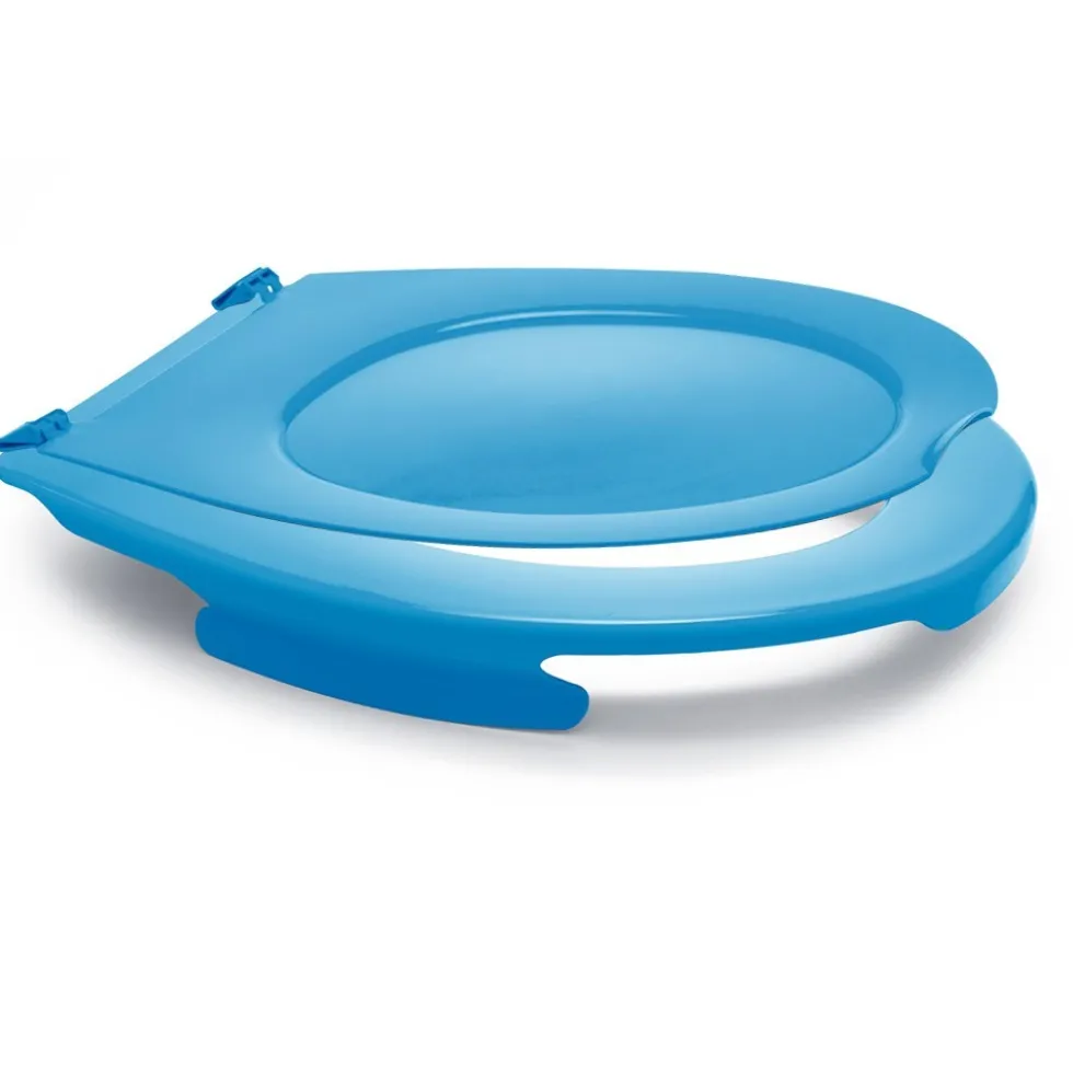 Pack Lunette et Abattant WC clipsable - Bleu PAPADO