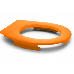 Pack Lunette et Abattant WC clipsable - Orange PAPADO