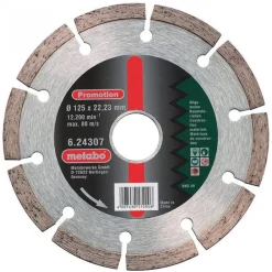 Pack meuleuse d'angle WQ 1100W-Diamètre 125mm + 2 disques + coffret -610035510 METABO
