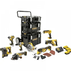 Pack outillage électroportatif XR 18V - 8 machines - DCK853P4-QW DEWALT