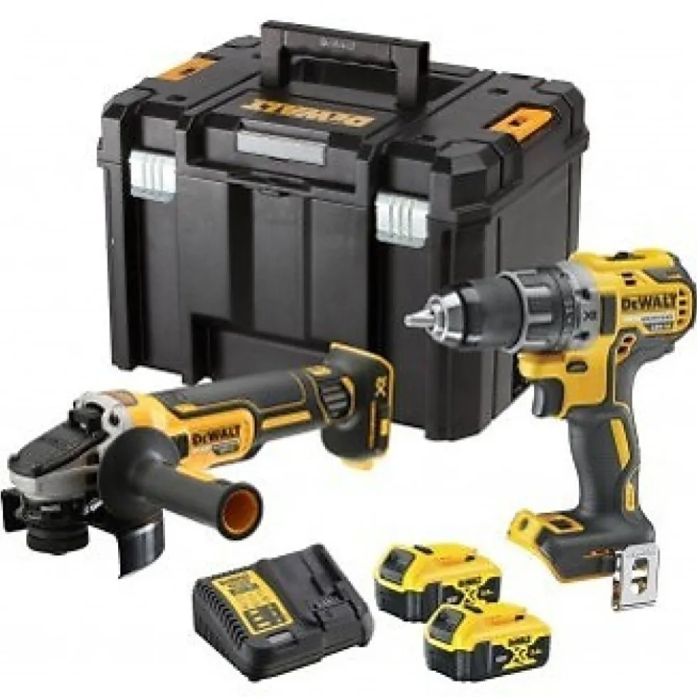 Pack Perceuse visseuse DCD 791 + Meuleuse DCG405 - DCK2020P2T-QW DEWALT