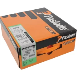 Pack pointes crantées électrozinguées - 2,8x70mm + cartouches de gaz SPIT