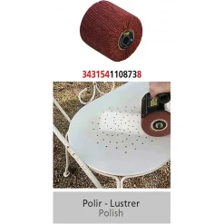 Pack rénovateur extérieur a brosse 1300 W - REX 120C + brosses FARTOOLS