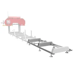 Pack scie à grume thermique BBS810SMART-G + extension de 2 m HOLZMANN