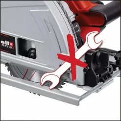Pack scie plongeante filaire TE-PS 165 - 1200W - 165mm + 2 rails de guidage EINHELL