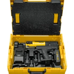 Pack sertisseuse radiale électrique sans fil Mini-Press 22V ACC + batterie, chargeur et coffret REMS