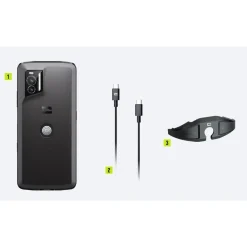 Pack smartphone STELLAR X5S + câble USB C + X-blocker CROSSCALL