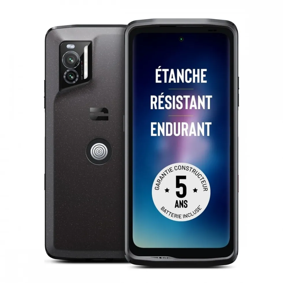 Pack smartphone STELLAR X5S + câble USB C + X-blocker CROSSCALL