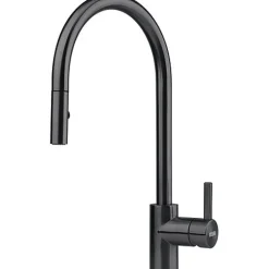 Pack évier Frames FSG 611-88 et mitigeur avec douchette Eos Neo - noir mat FRANKE