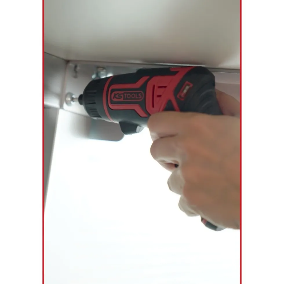 Pack visseuse sans fil eMonster 3,6V + 25 embouts 1/4" - 515.6500 KS TOOLS