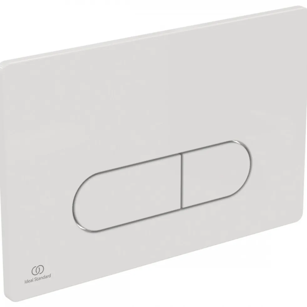 Pack WC suspendu avec bâti-support plaque de commande et cuvette - Tesi IDEAL STANDARD