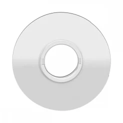 Paire de rosaces affleurantes rondes en inox poli - série EZ180 KARCHER DESIGN