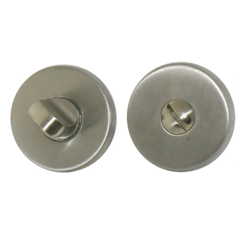 Paire de rosaces de fonction en inox 304 brossé EUROWALE