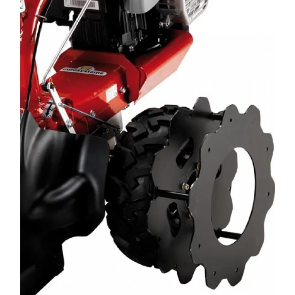 Paire de roues cages pour motobineuse P70 Evo EUROSYSTEMS