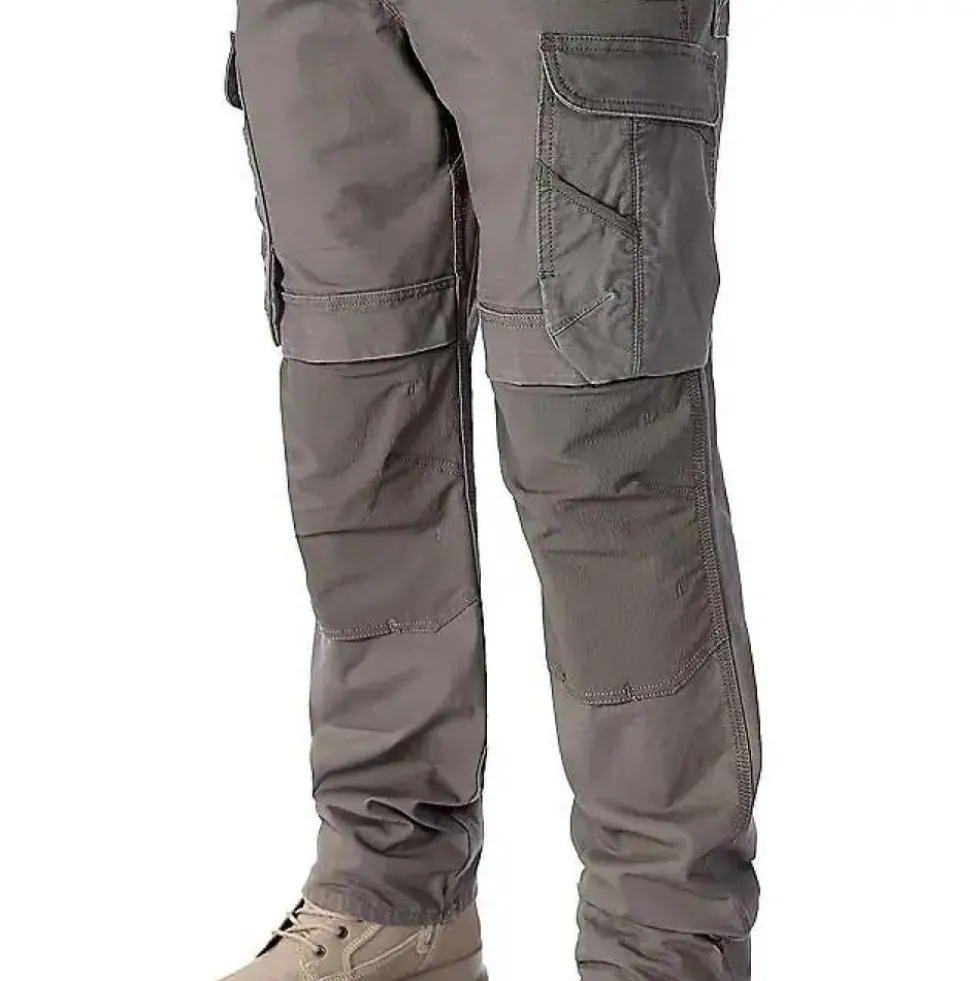 Pantalon de travail en ripstop stretch Steel Rugged Relaxed Cargo kaki CARHARTT