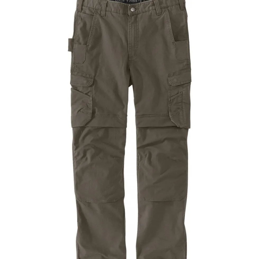 Pantalon de travail en ripstop stretch Steel Rugged Relaxed Cargo kaki CARHARTT