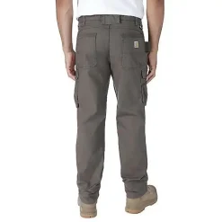 Pantalon de travail en ripstop stretch Steel Rugged Relaxed Cargo kaki CARHARTT