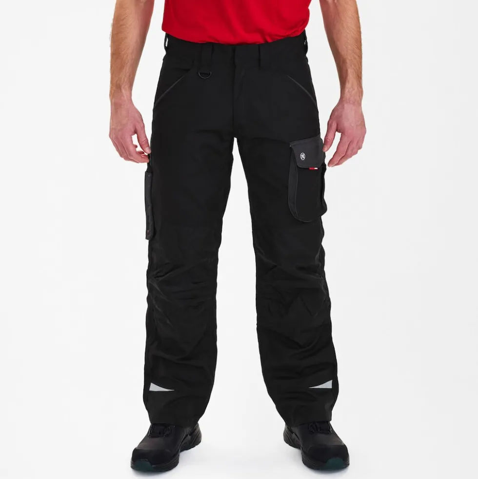 Pantalon de travail Galaxy REPREVE noir et anthracite polyester recyclé ENGEL