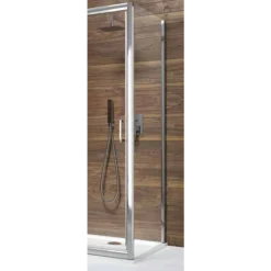 Paroi de douche - fixe - verre transparent - Tyxo LEDA