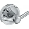 Patère en inox - simple ou double - porte-peignoire JVD