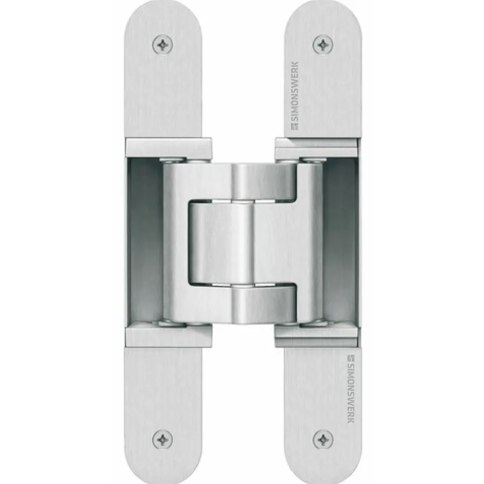 Paumelle invisible - pour porte avec doublage - Tectus 3DN A8 SIMONSWERK