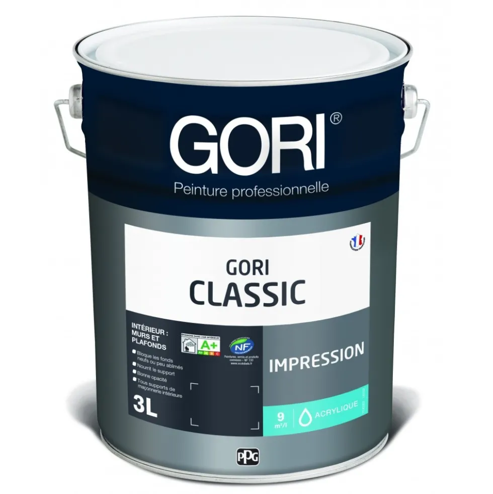 Peinture acrylique - pour mur et plafond - Gori Classic Impression Gori