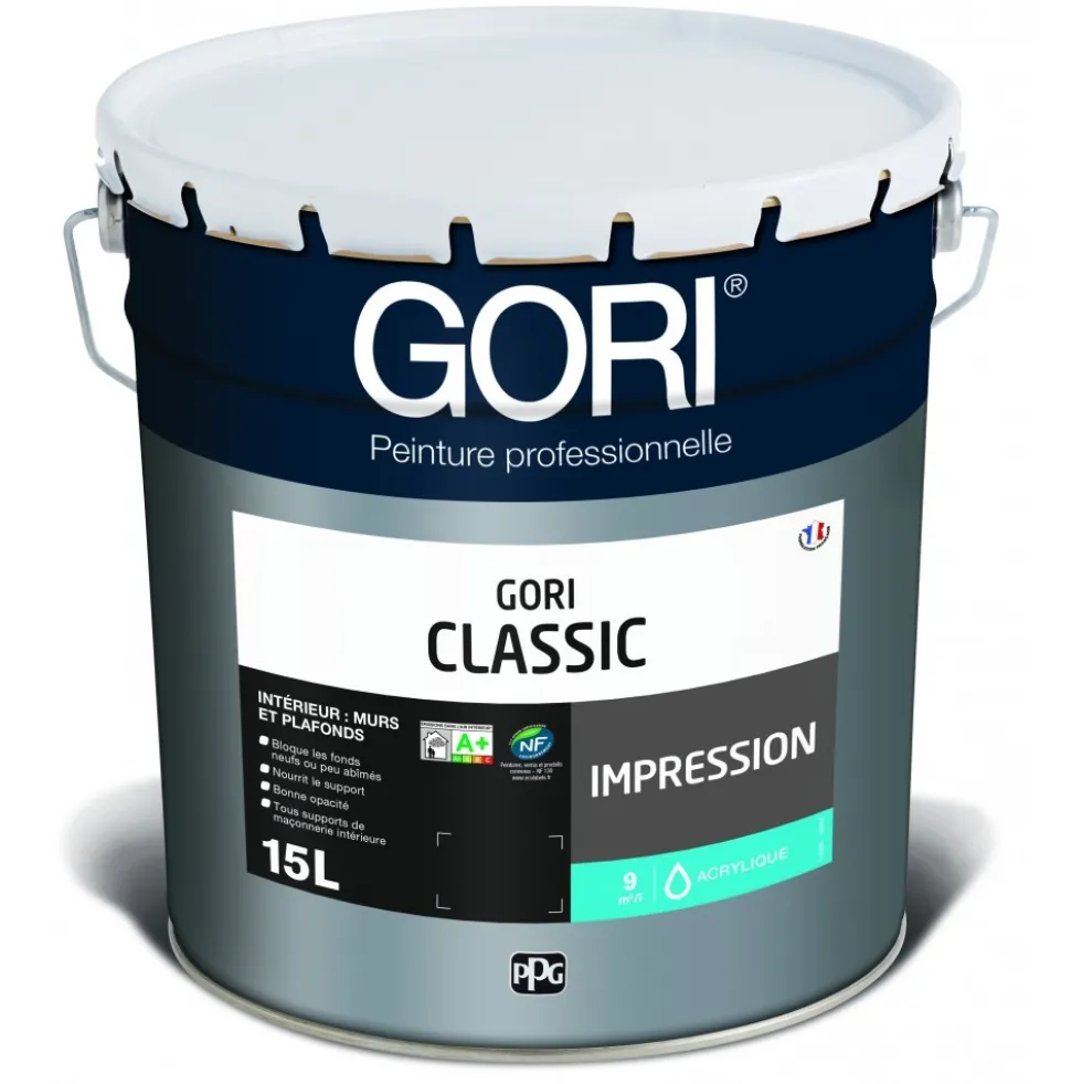 Peinture acrylique - pour mur et plafond - Gori Classic Impression Gori