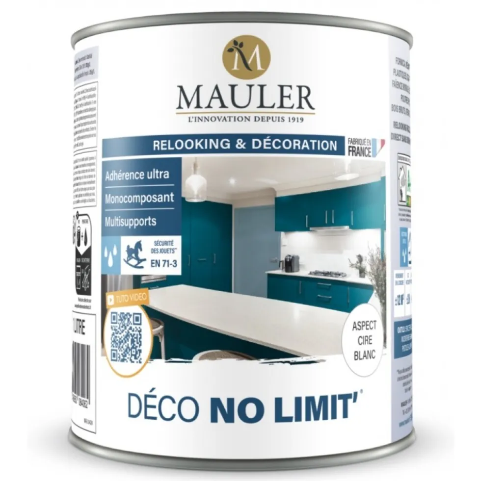 Peinture meuble multisupport Blanc - Deco No Limit Mauler