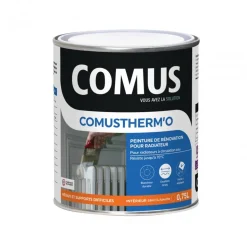Peinture pour radiateur - satiné blanc - Therm'o COMUS