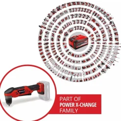 Perceuse d'angle sans fil - TE-AD 18 Li - Solo - Power X-Change EINHELL