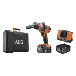 Perceuse à percussion Brushless 18V 75 Nm + 2 batteries 5Ah + coffret - BSB18CBL-502CS AEG Powertools